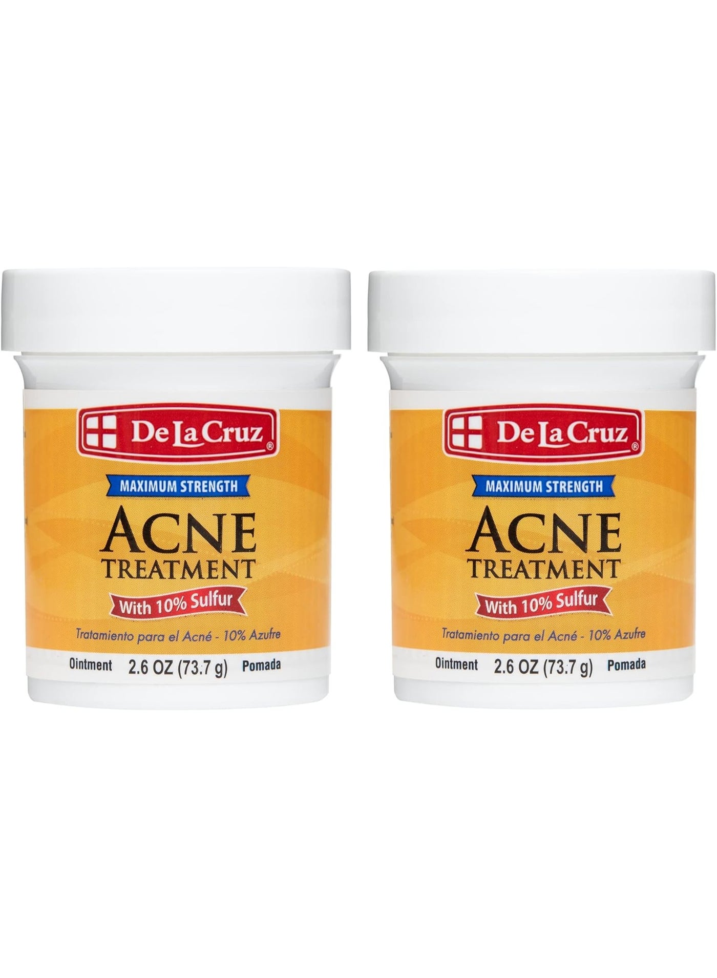 Acne Treatment Ointment with 10% Sulfur(73.7g) 2PCS