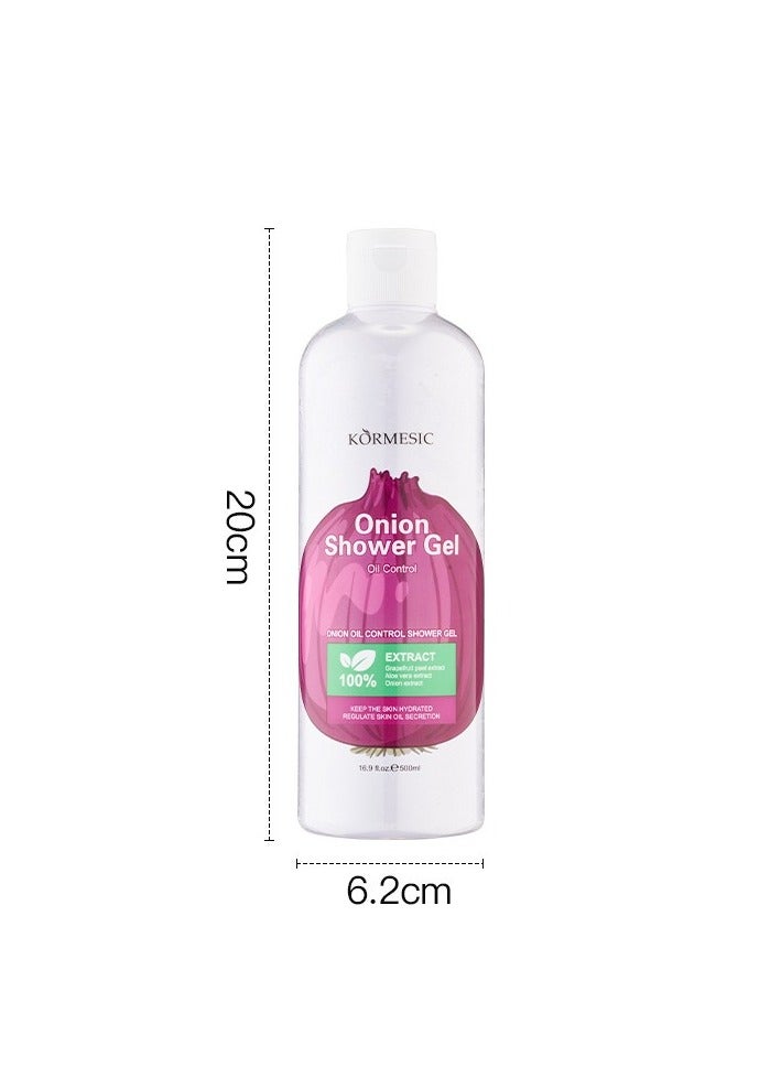Onion Oil Control Body Wash 500ml - Balancing & Refreshing