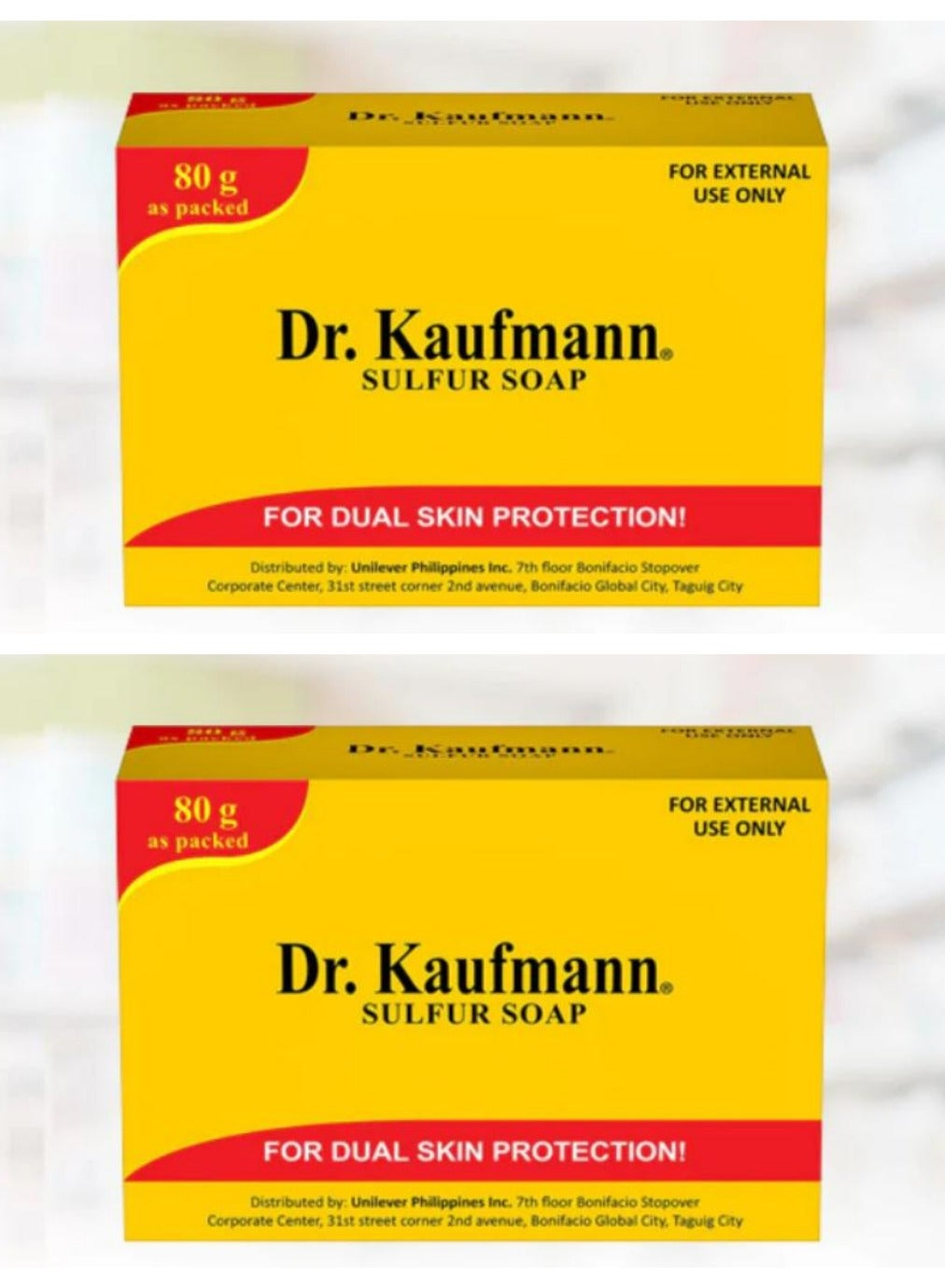 Sulfur Soap For Dual Skin Protection 80 g  Pcs