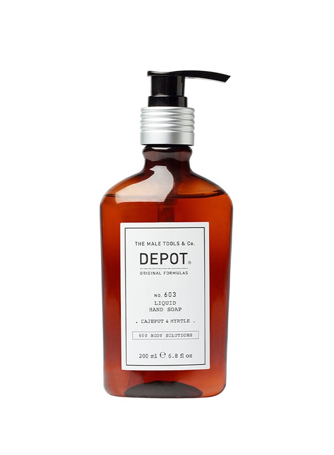 Moisturizing Liquid Hand Soap with Cajeput & Myrtle - Gently Cleanses & Hydrates Hands, Leaves a Refreshing, Herbal Scent (200 ml)