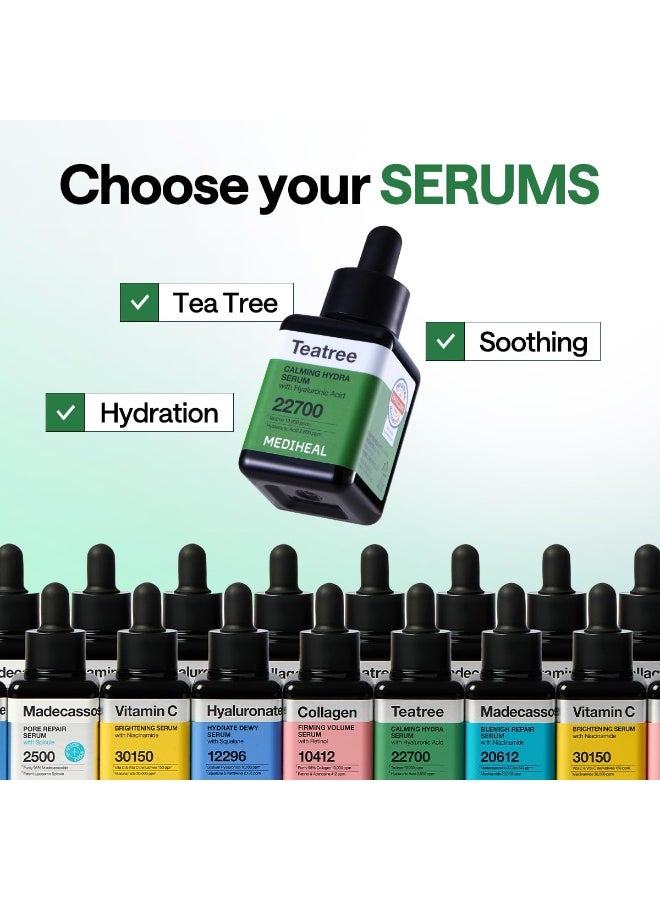 Tea Tree Calming Hydra Serum 40ml — Lightweight Hydrating Face Serum with Hyaluronic Acid, Tea Tree & Ceramide NP — For Sensitive, Oily & Dry Skin, 1.35 fl oz - image 6