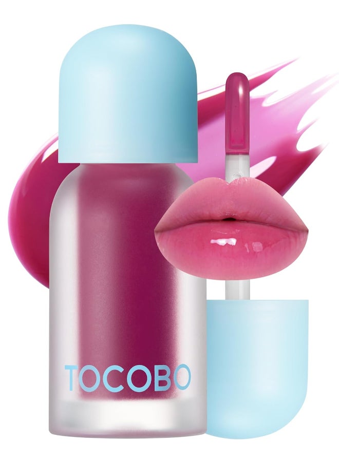 Global Juicy Berry Plumping Lip Oil 02 Berry Brandy