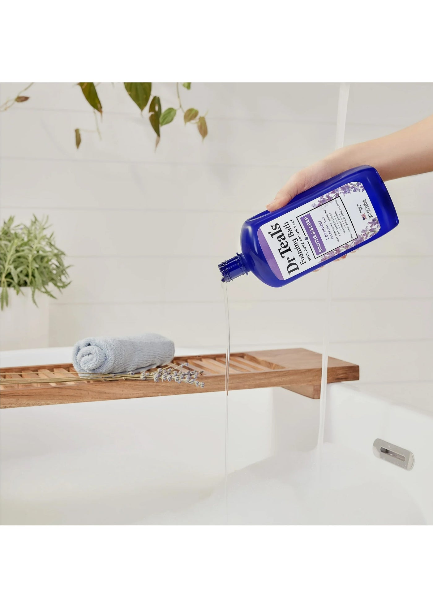 Dr Teal's Foaming Bath Soothe & Sleep with Lavender 1000ml - image 5