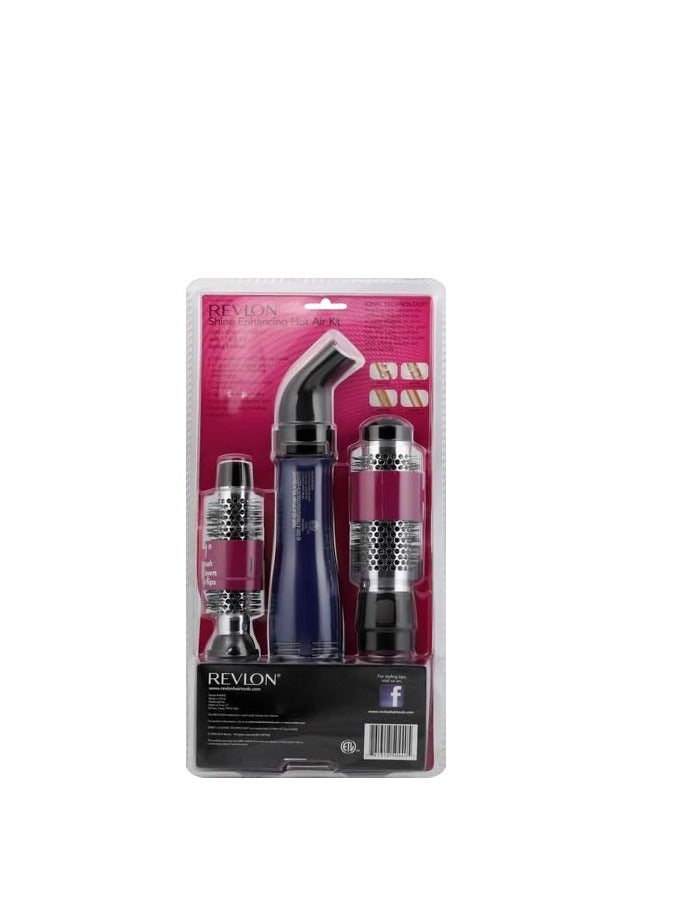 Revlon 1200W Perfect Style Hot Air Kit | Style, Curl, and Volumize, 3 Piece Set