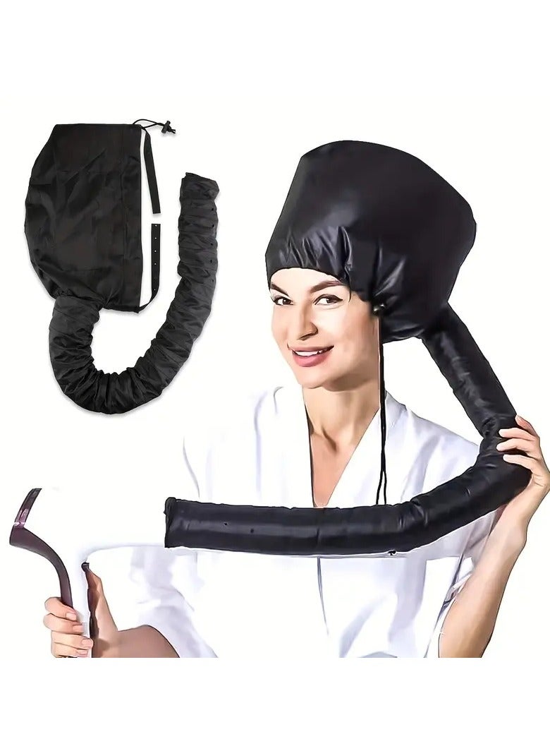 Hair Dryer Hooded Diffuser Cap Speeds Up Drying Time Hair Dryer Bonnet Portable Hair Dryer Cap Fits All Head Hair Sizes