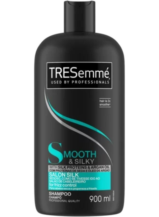 Smooth & Silky Salon Silk Fizz Control Shampoo 900 ML