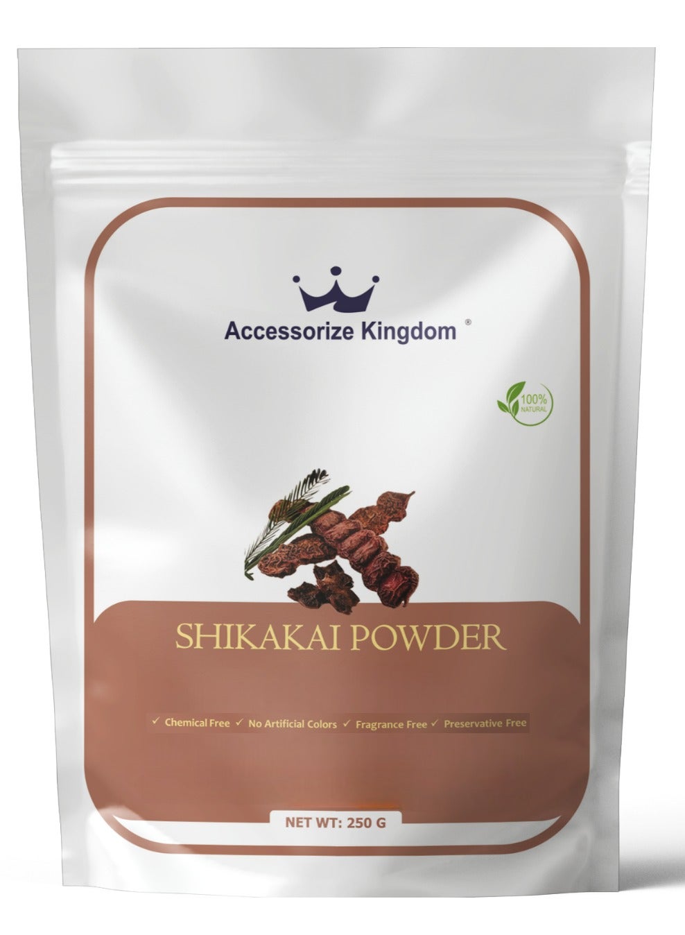 Shikakai Powder (250gm) – 100% Pure | Natural Hair & Skin Care | Promotes Hair Growth, Strengthens Roots, Reduces Dandruff & Adds Shine | Gently Cleanses Skin