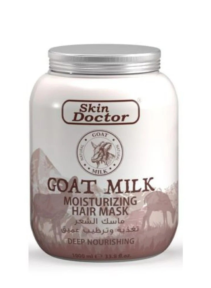 Goat Milk Hair Mask To Nourish And Moisturize Hair 1000 ML