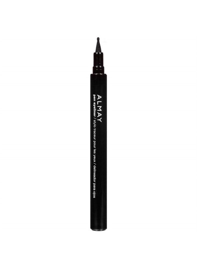 Pen Eyeliner Eye Liner Ball Point Tip, 208 Black (Pack of 2)