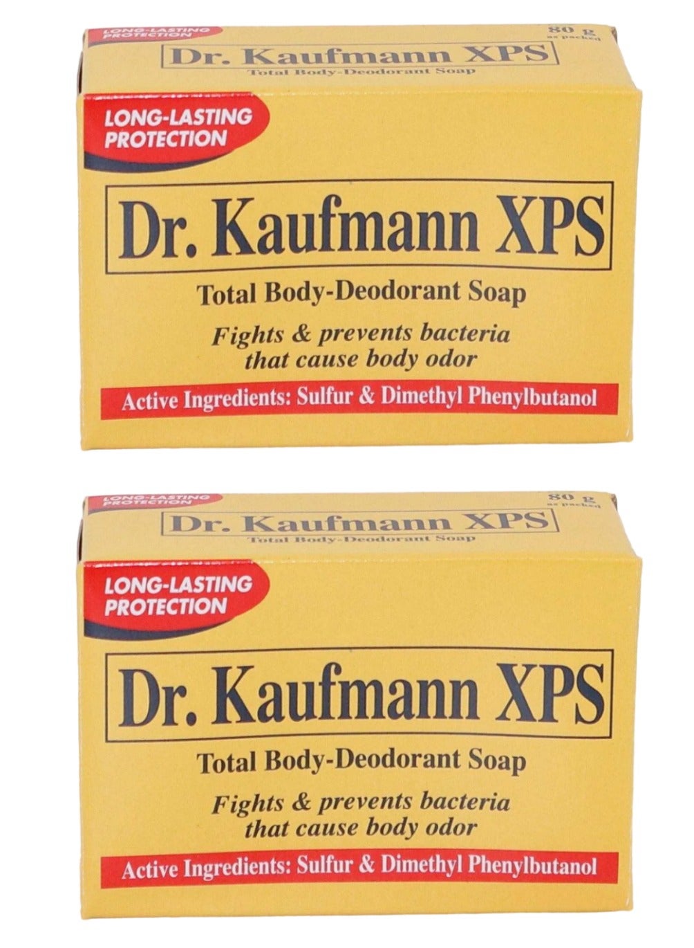 Deodorant Soap 80 g 2 Pcs