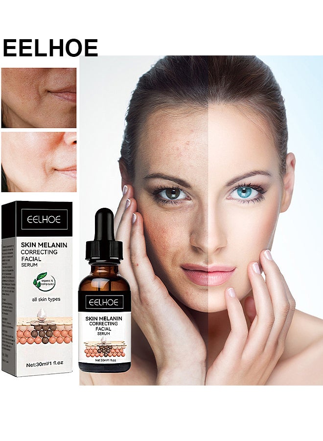 Skin Melanin Correcting Facial Serum, Dark Spot Correcting Glow Serum, Mild And Not Stimulating For Any Part