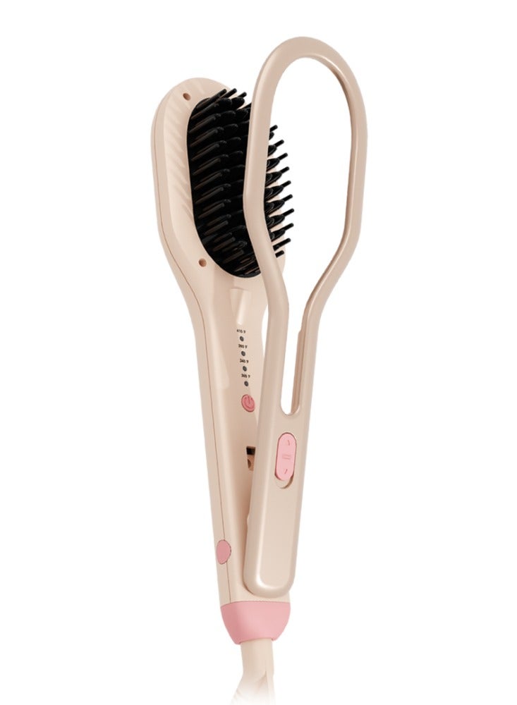 Hot Air Hair Straightener Brush