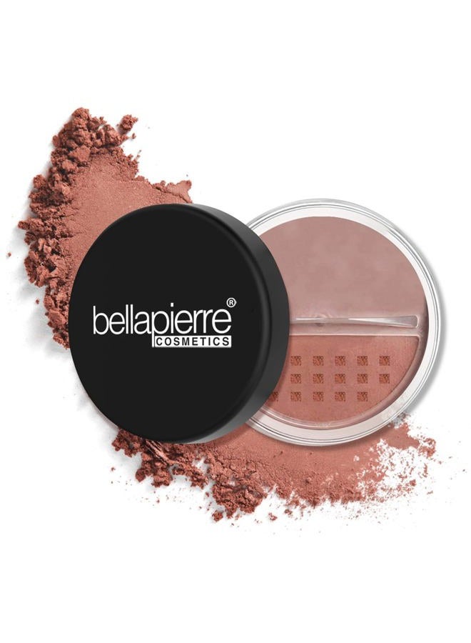Mineral Blush | Warm Dewy Complexion | Non-Toxic & Paraben Free | Hypoallergenic | Loose Powder - 0.3-Ounce – Amaretto