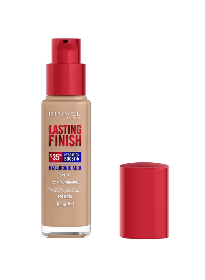 Lasting Finish 35 Hour Foundation  100  Ivory