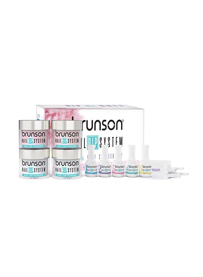 Nail Dipping Powder- Dip And Buff Starter Kit BDBSK