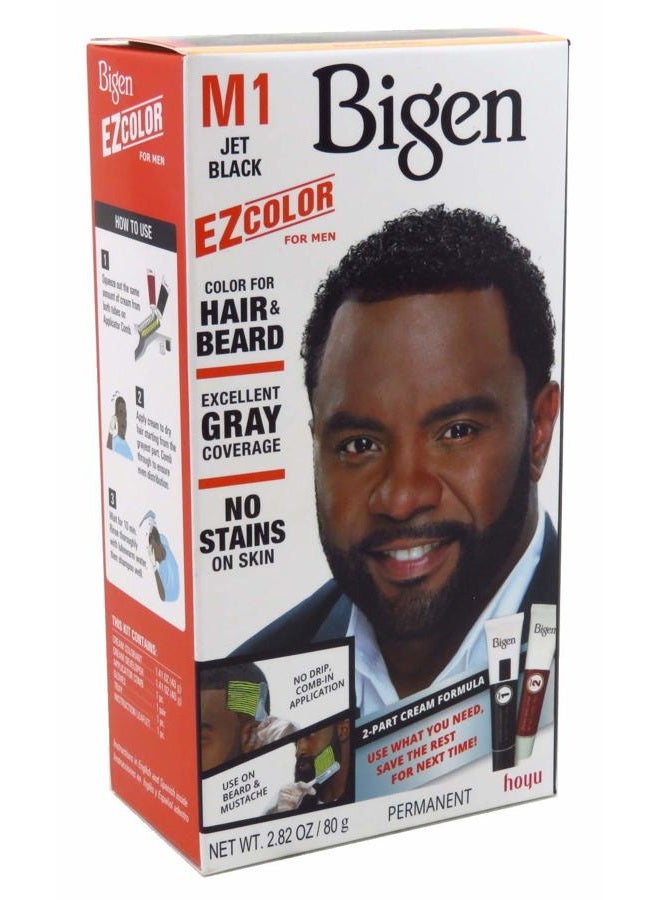 Ez Color For Men Jet Black Kit (3 Pack)