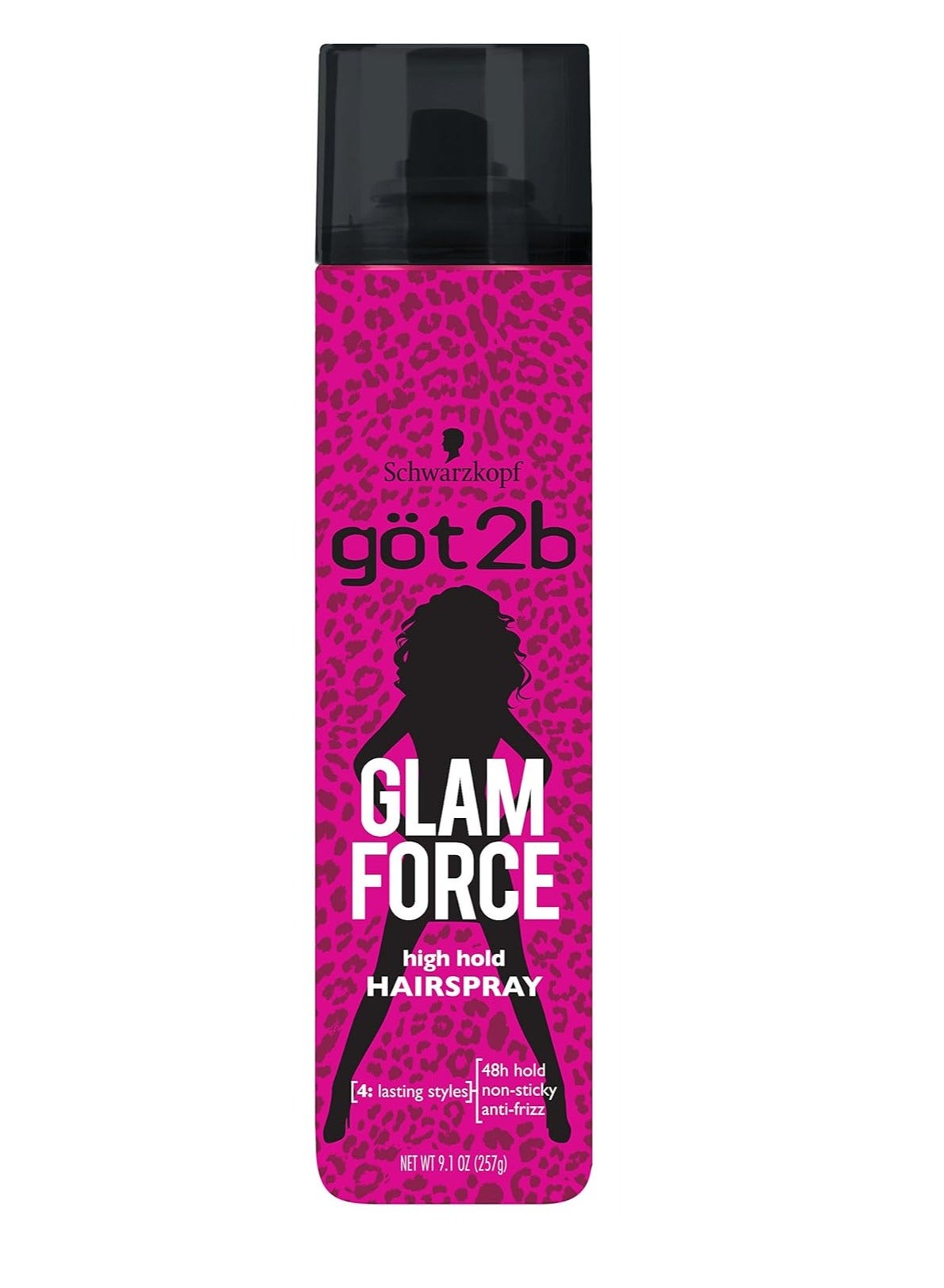 Got2b Glam Force Hairspray, 9.1 Ounce