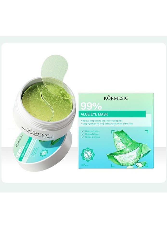 Aloe Vera Nourishing Eye Mask 80g | Deep Hydration & Soothing for Brighter Eyes
