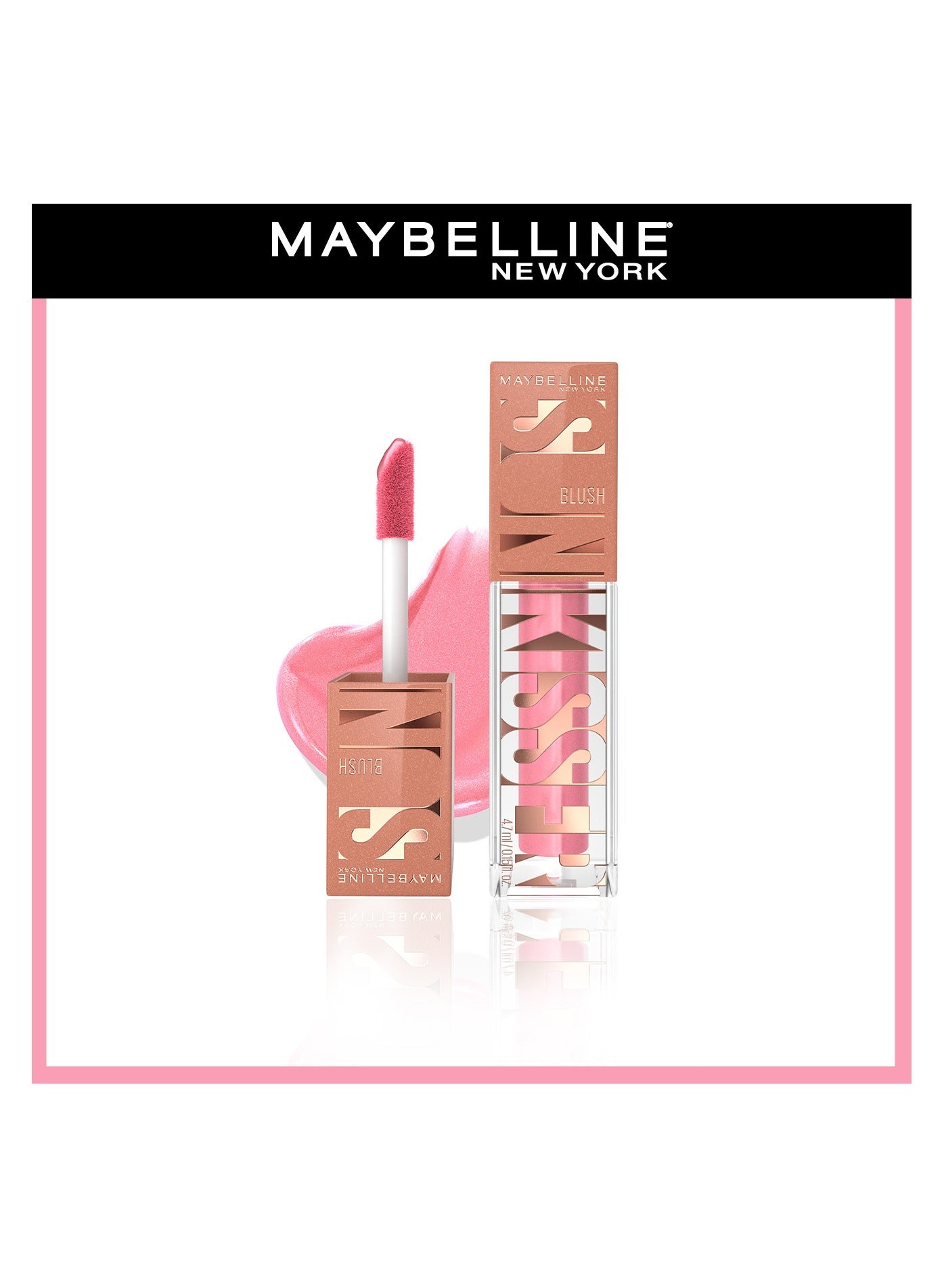 Maybelline New York, Sunkisser Liquid Glow Blush With Vitamin E, 05 Blazing Blush