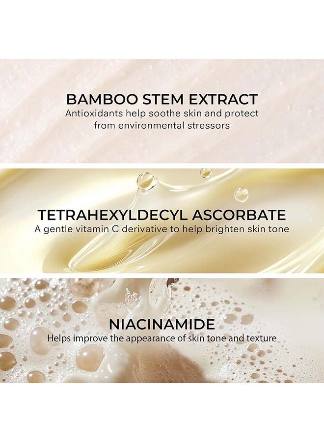 Glow Bamboo Brightening And Polishing Face Mask Bamboo Enzymes | For Radiant Smooth And Refined Skin Texture 74g - image 3