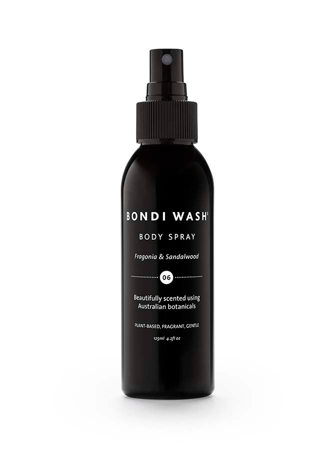 Fragonia & Sandalwood Body Spray 125ml – Botanical Fragrance Mist with Woody & Herbal Notes for Long-Lasting Freshness