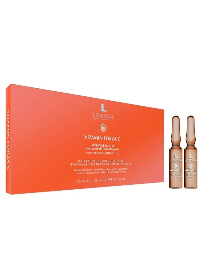 Vitamin Forza C Intensive Repair Treatment 12 blisters 0.07 oz