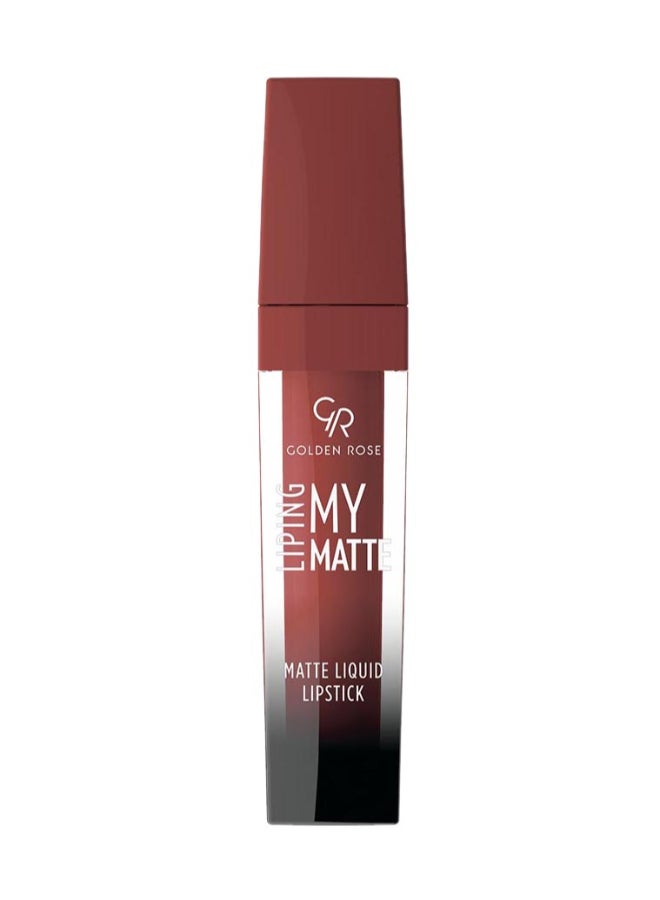 Liping My Matte Liquid Lipstick  27 Dark Beige