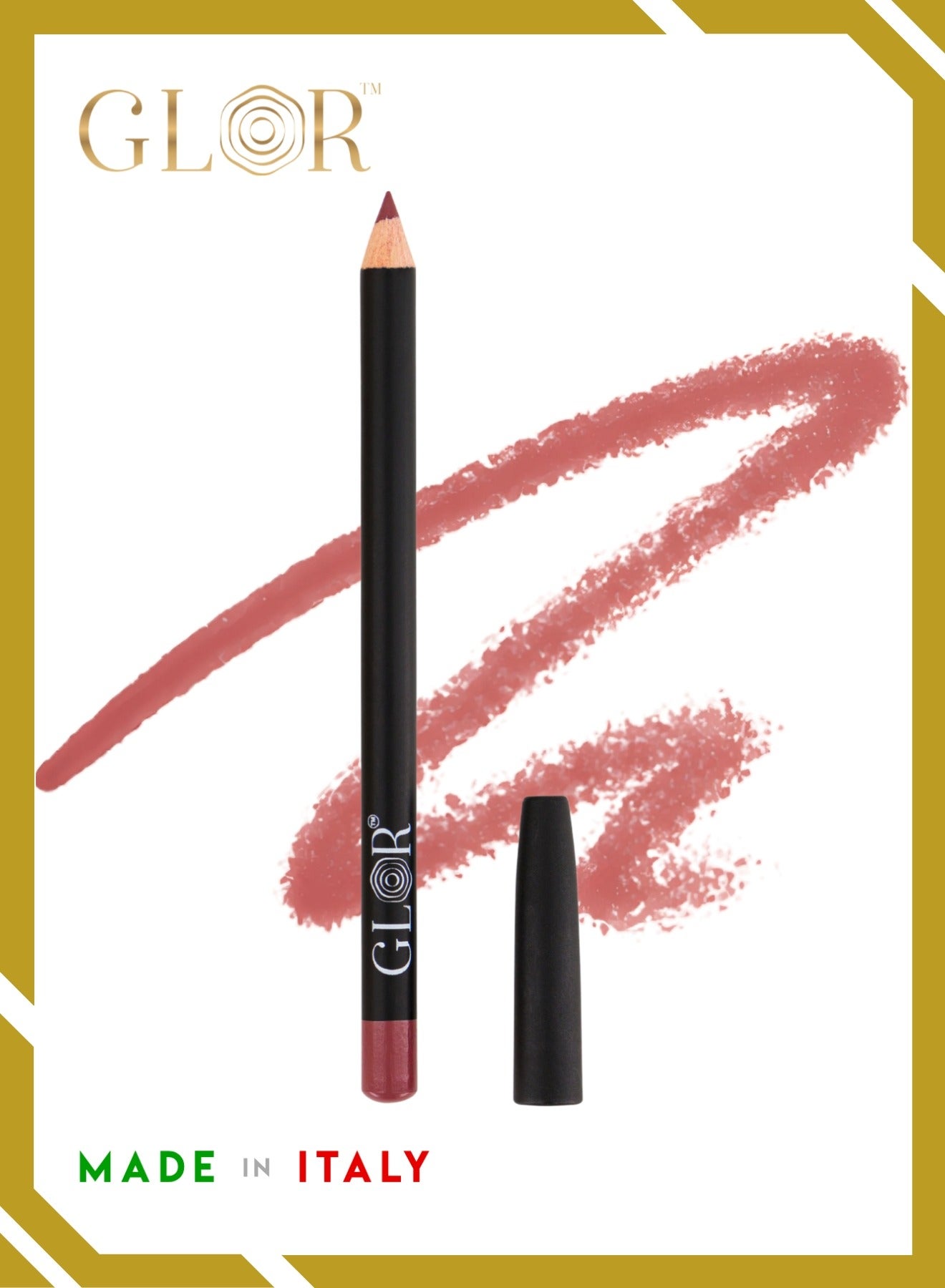 Glor Endless Charm Ultimate Precision Lip Liner - Here You Go –Vegan, Allergen-Free, Long-Lasting Lip Definition