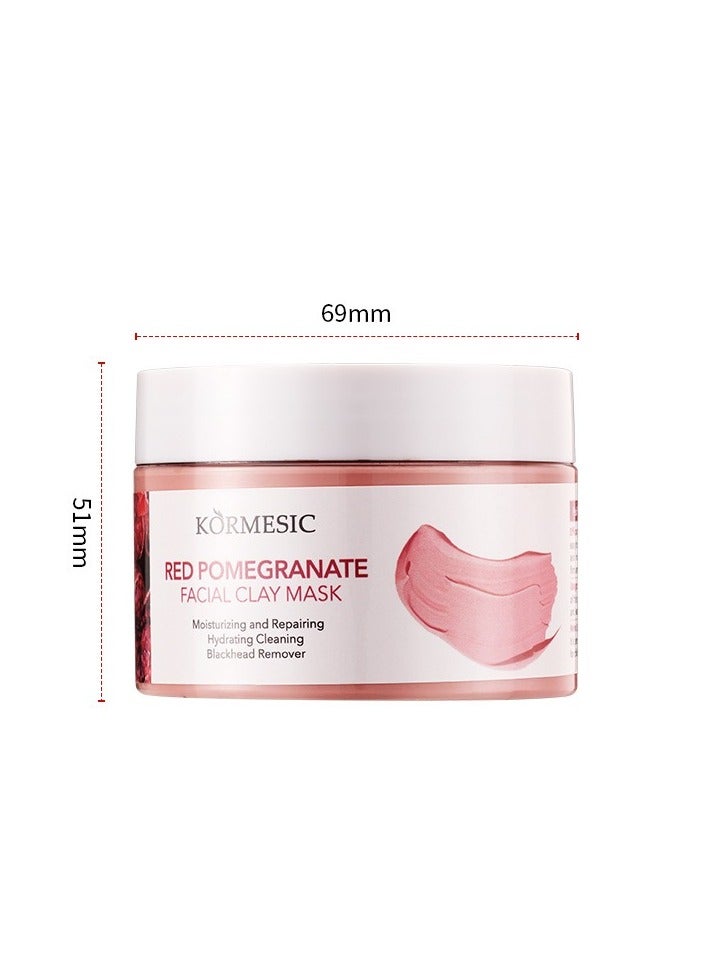 Pomegranate Clay Mask 120g - Antioxidant & Revitalizing