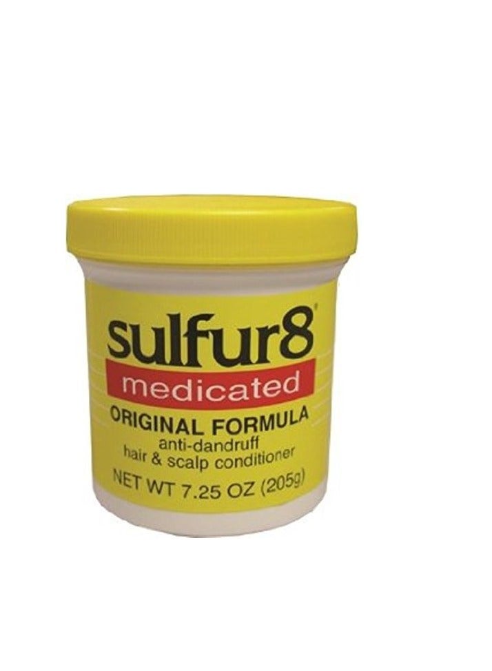 Sulfur8 Medicated Anti-Dandruff Hair and Scalp Conditioner Original Formula, 7.25 oz by Sulfur 8