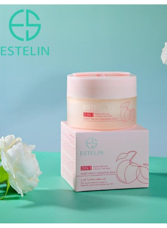 3 IN 1 Sweet PEACH CLEANSING BALM 100g