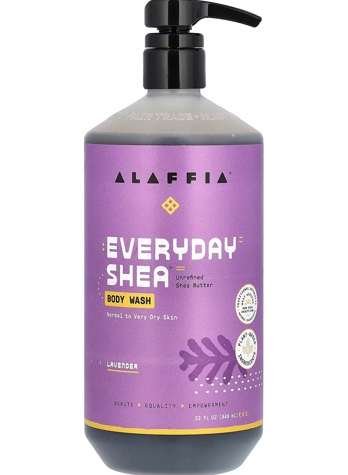 Everyday Shea, Body Wash, Normal to Very Dry Skin, Lavender, 32 fl oz