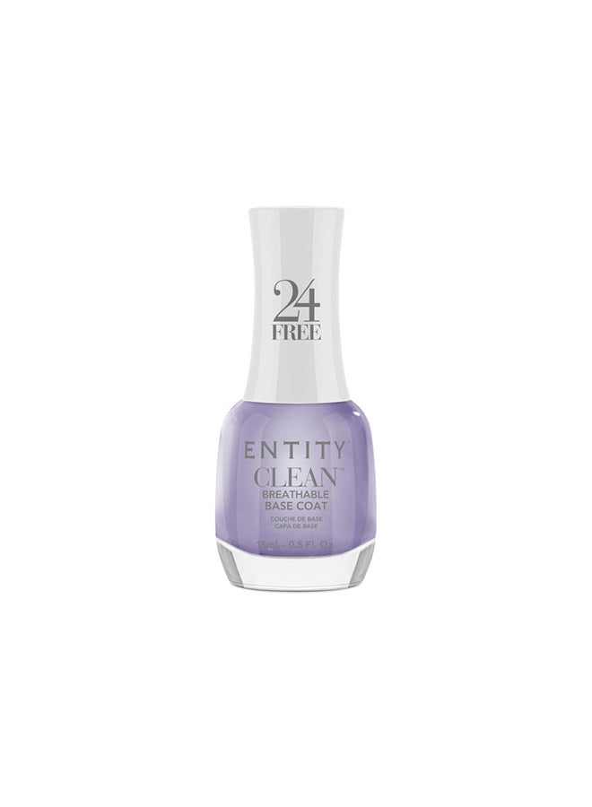 Clean Breathable Nail Lacquer - Base Coat 15ml