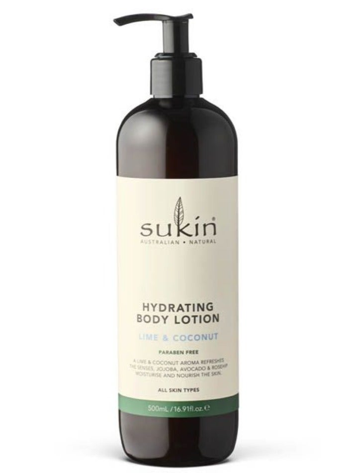 Hydrating Body Lotion Lime & Coconut 500ml