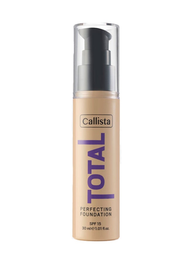 Total Perfecting Foundation 240 - Honey Beige