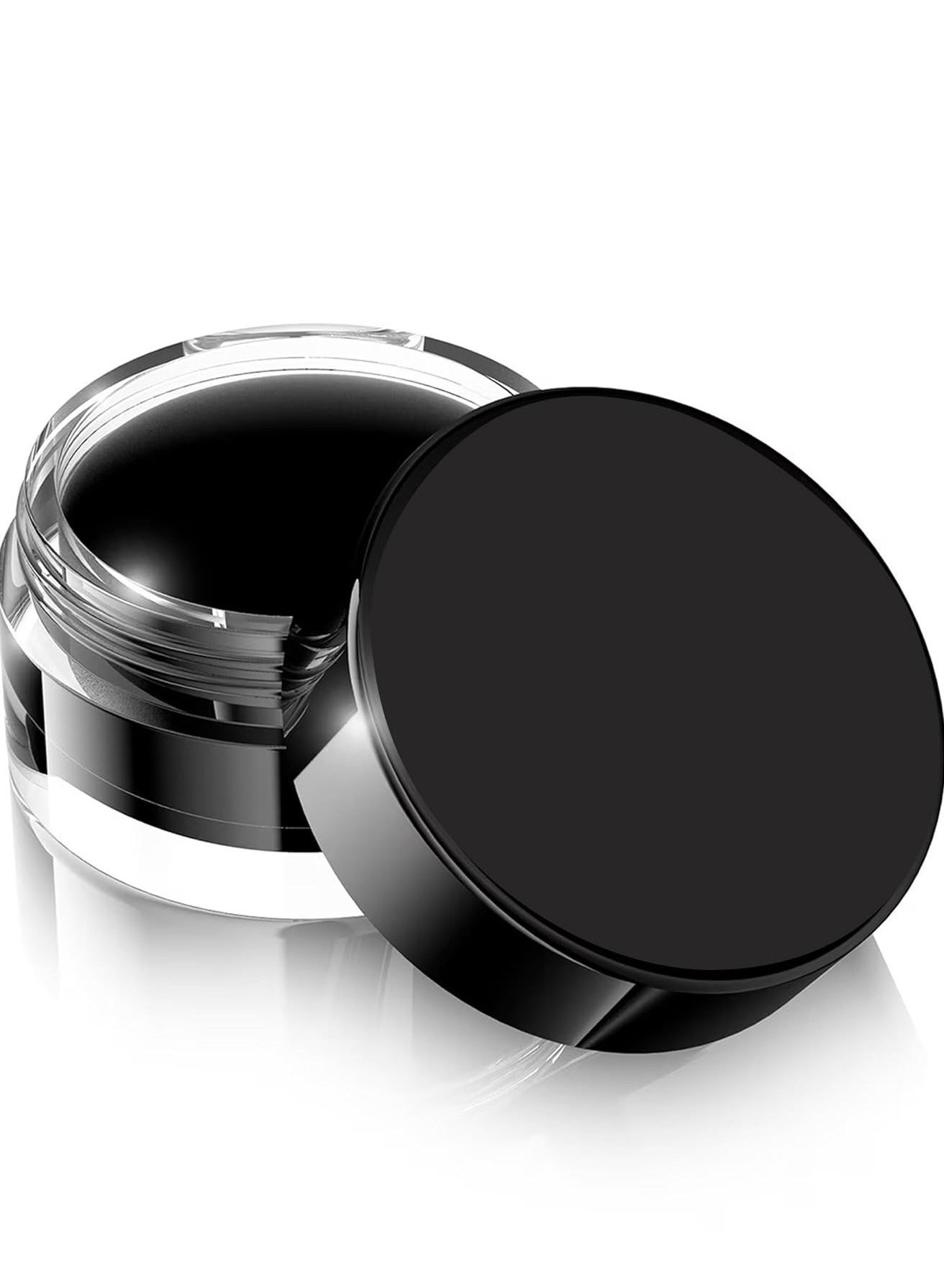 Seven Seas HD Gel Kajal Eyebrows and eyeliner your eyes Long Lasting  Waterproof and Smudge Proof Black Kajal
