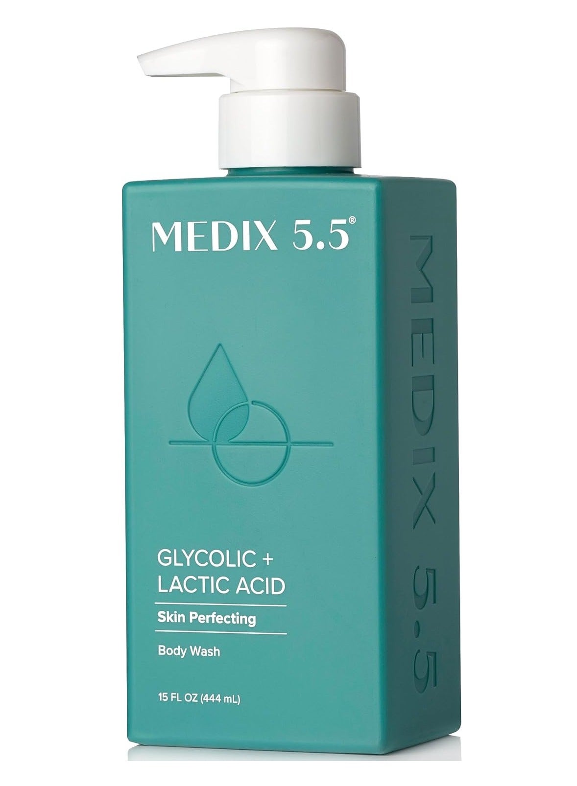 Glycolic + Lactic acid skin perfecting body wash 15oz 444ml