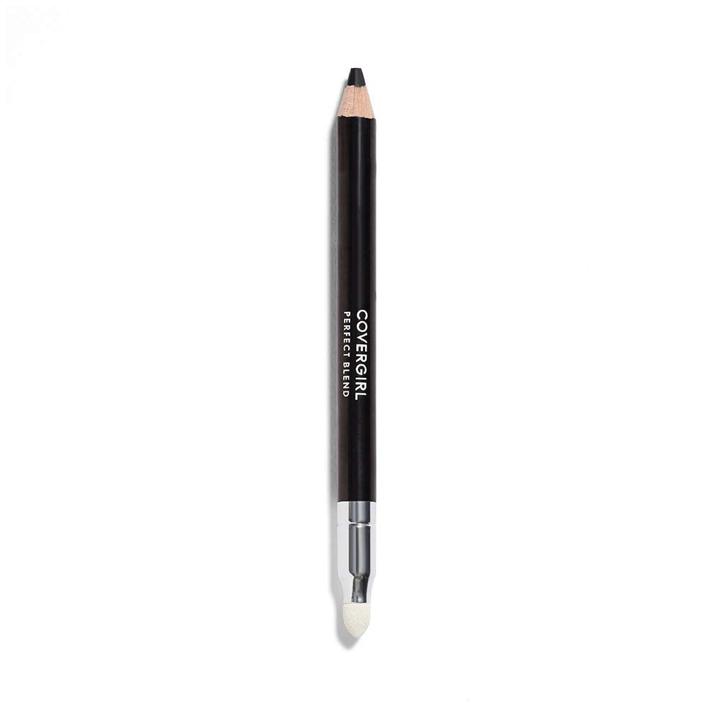 COVERGIRL Perfect Blend Eyeliner Pencil, Basic Black, 1 Count (.03 oz), Eyeliner Pencil with Blending Tip For Precise or Smudged Look (packaging may vary)
