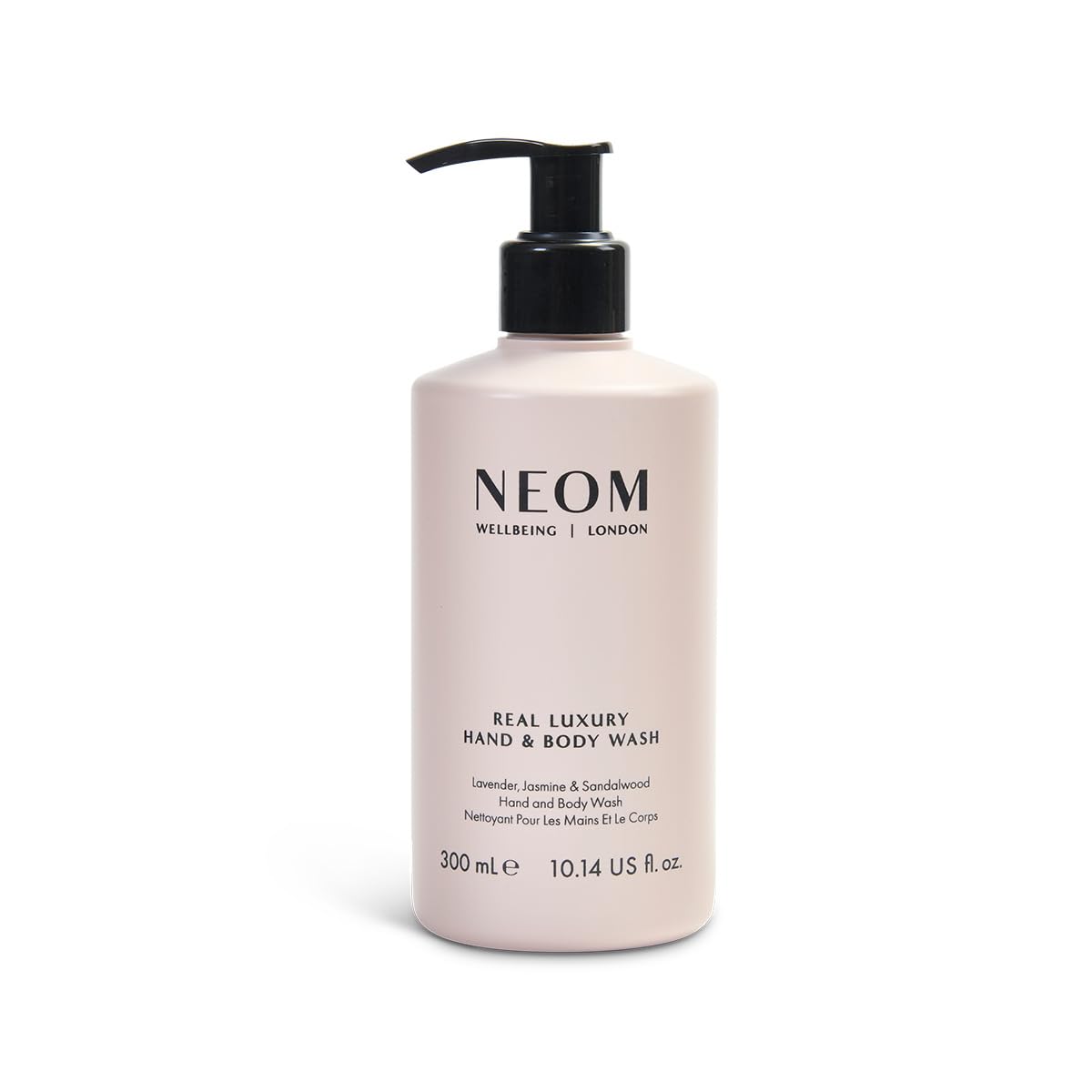 Neom â€“ Real Luxury Hand & Body Wash, 300ml | Lavender, Jasmine & Sandalwood | Gently Cleanse & Soften