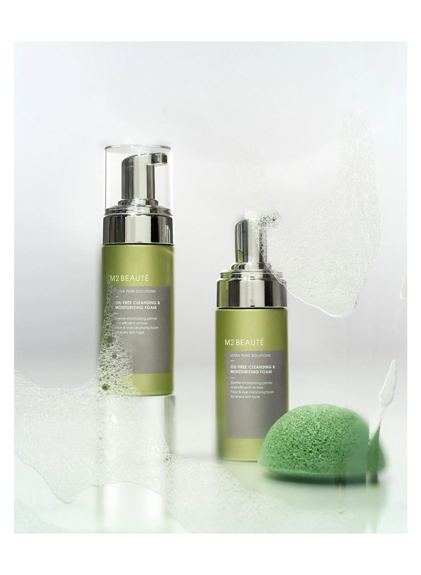 Oil Free Deep Pore Cleansing And Moisturising Face Foam Sulphate Free Paraben Free | For Sensitive And Acne Prone Skin 100ml - image 2