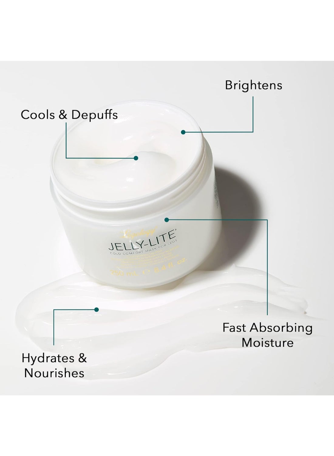 Legology Jelly-Lite Cold Comfort Mask For Legs 250ml - image 4