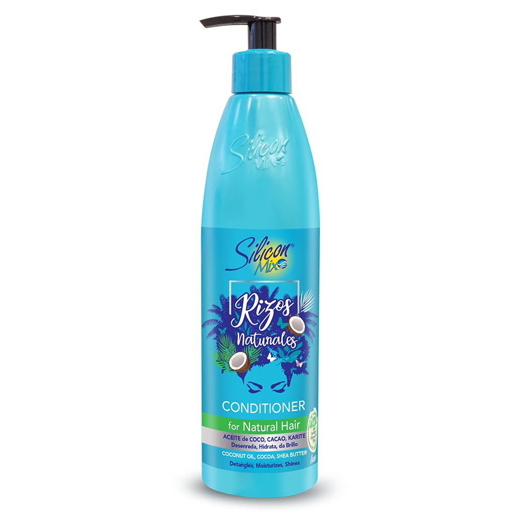 SILICON MIX CONDITIONER FOR NATURAL HAIR | RIZOS NATURALES |FOR CURLY HAIR | AFRO | 16 OZ