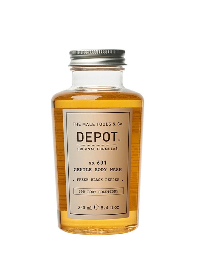 Gentle Body Wash in Fresh Black Pepper - Deeply Cleanses & Invigorates Skin, Leaves a Spicy, Modern Scent (250 ml)