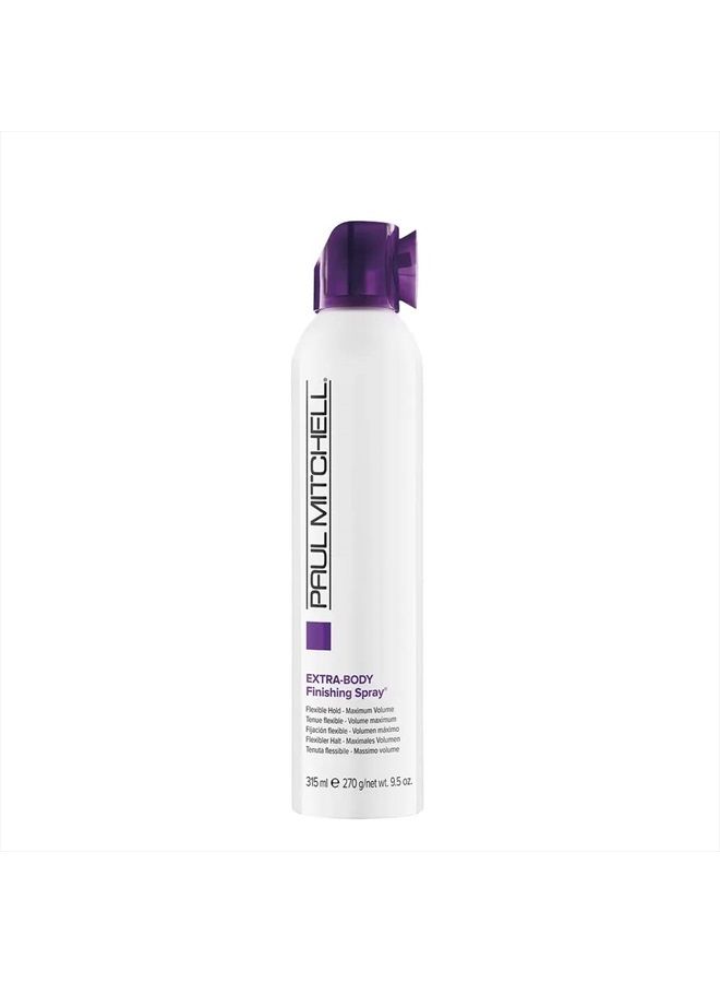 Extra-Body Finishing Spray, Flexible Hold, Maximum Volume, For Fine Hair, 9.5 Ounce (Pack of 1)