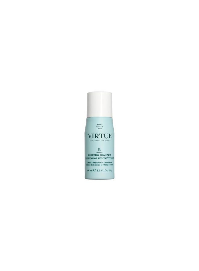 Recovery Sulfate Free Shampoo with Keratin and Baobab Seed Oil for Damaged Hair, Color Safe