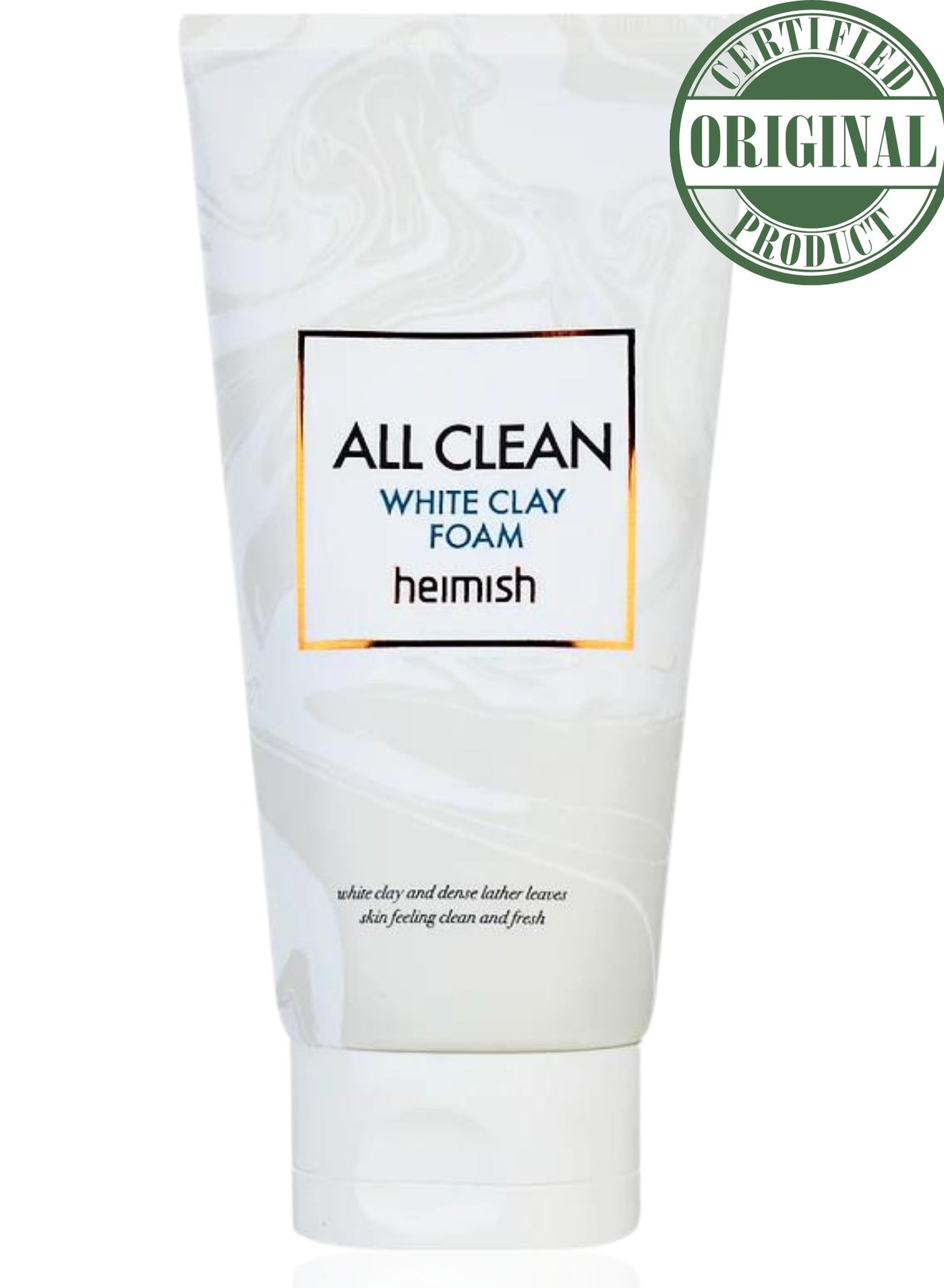 Heimish All Clean White Clay Foam | Deep Purifying Cleanser for Excess Sebum & Congestion Control