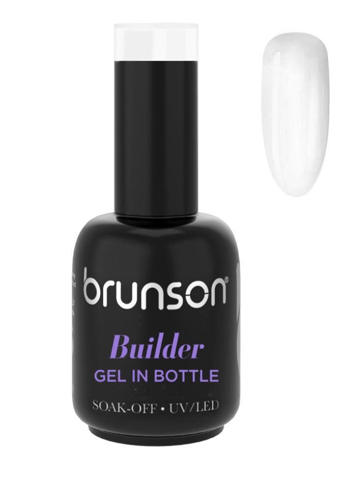 Builder Gel, 10 in-1 Builder Gel In A Bottle 18ml Soak Off UV/LED Hard Gel for Nail extension Builder Base Gel Nail Polish for Long lasting Fake Nails Manicure Strong Nails Tips for Nail Art