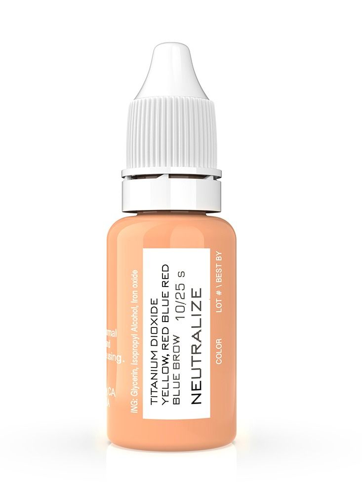 Eyebrow Pigment For Eyebrows Brows Micro pigments Microblading pigments PMU Machine Use Medical Grade No Mixing eyebrow pigment for shading For Professionals Only 15ml
