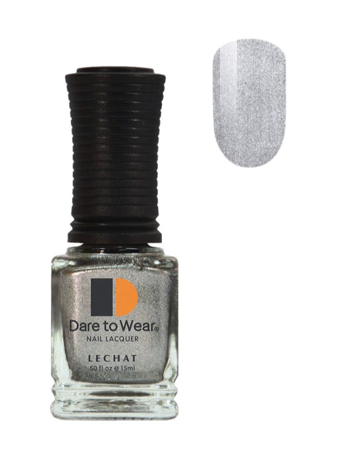 Nail Polish Super Shine Long Wear Lacquer Quick Drying Nail Color Resists Chips Fading Lasts Up To 3 Weeks Precise Application In One Stroke Nail Paint The Silver Screen Dw80