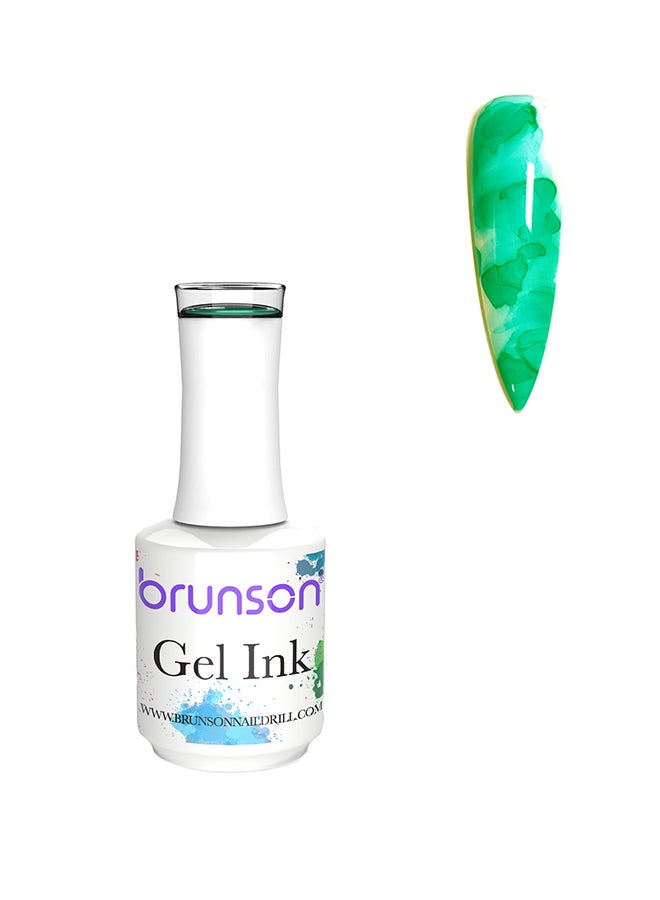Gel Ink Nail Polish Watercolor Ink Gel Nail Polish Flower Nail Art Blossom Gel for Spreading Marble Effect Soak Off UV Gel Manicure 15mlBGI11